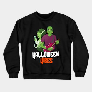 Halloween Vibes Crewneck Sweatshirt